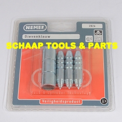 Dievenklauw met bus SKG* per 3 verpakt | 2826-3